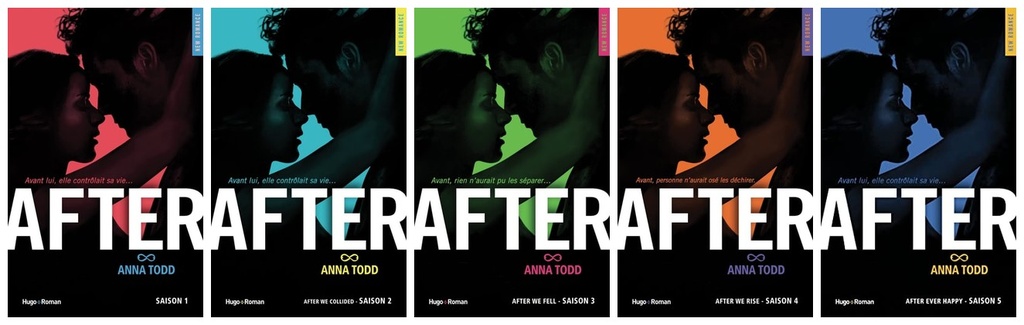 After - Saisons 1 à 5 - Anna Todd - Livre d'occasion