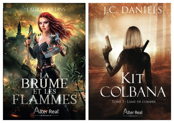 La Brume et les larmes + La brume et les flammes - Laura Collins - Livre d'occasion