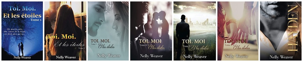 [OCC000629] Toi. Moi. et les étoiles - Tomes 1 à 8 - Nelly Weaver - Livre d'occasion