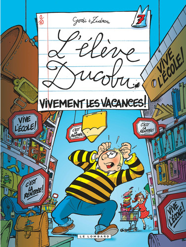 [OCC002603] Ducobu - Tome 7 -Vivement les vacances ! - Bernard Godi, Zidrou - Livre d'occasion