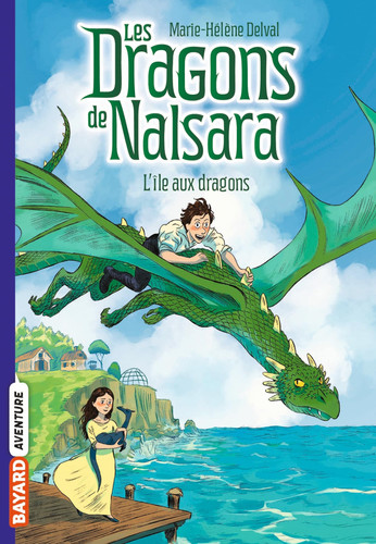 L'île aux dragons - Marie-Hélène Delval - Livre d'occasion