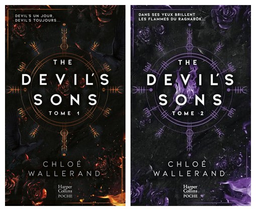 [OCC003895] The devil's sons - Chloé Wallerand - Tomes 1 & 2 - Poche - Livre d'occasion