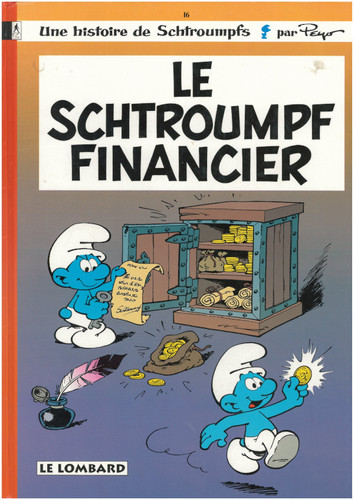 [OCC004091] Le Schtroumpf financier - Peyo, Thierry Culliford - Livre d'occasion