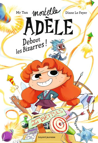 Roman Mortelle Adèle, Tome 03: Roman Mortelle Adèle : Debout - Grand format - Livre d'occasion