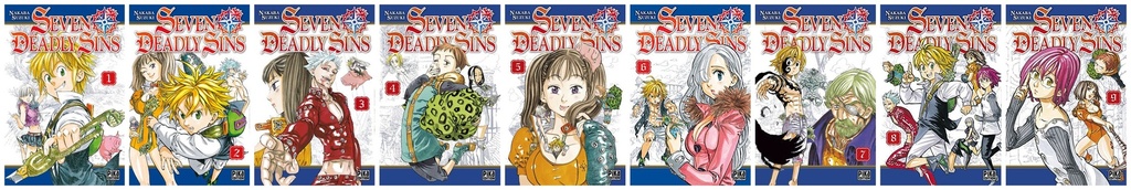 [OCC005966] Seven Deadly Sins - Tomes 1 à 9 - Livre d'occasion