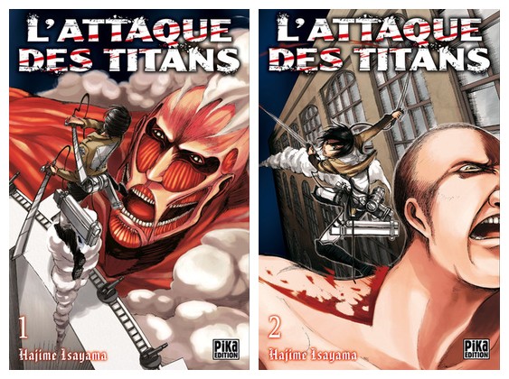 [OCC005973] L'attaque des Titans - Tomes 1 & 2 - Livre d'occasion