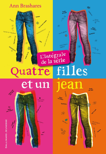 Quatre filles et un jean - Brashares, Ann (Grand format) - Livre d'occasion